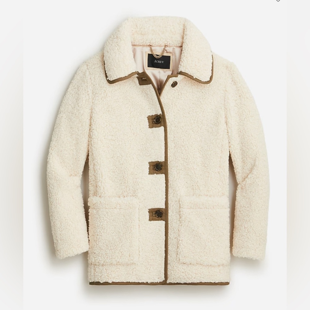J. Crew Teddy Sherpa Jacket